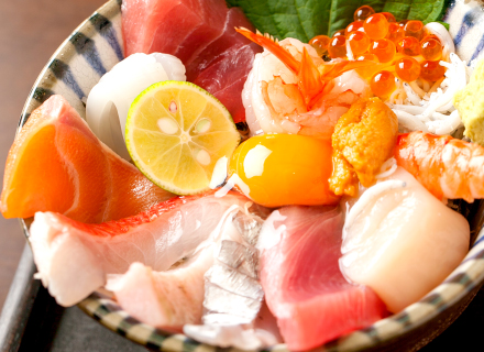 ミニ海鮮丼